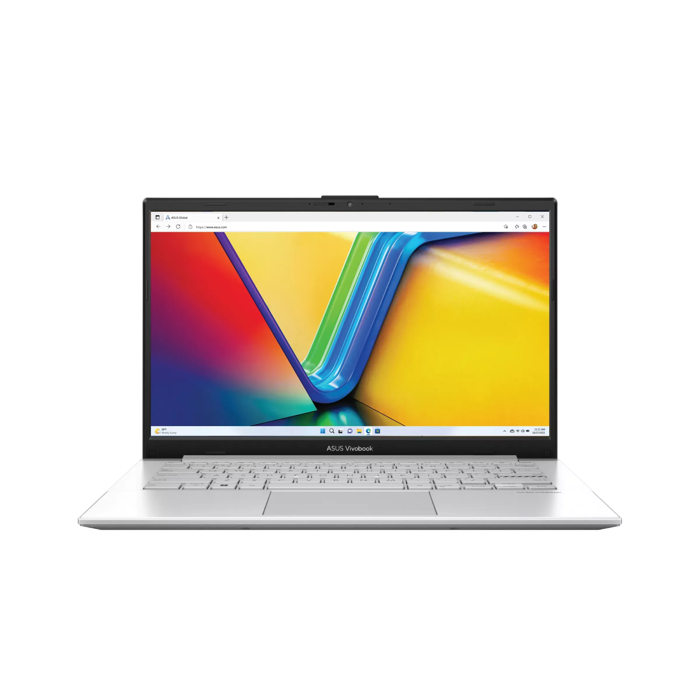 ASUS Vivobook Go 14 14" FHD 60Hz / Athlon Silver (AMD Athlon) / LPDDR5 4GB / 128GB SSD / Cool Silver / Win 11 Home