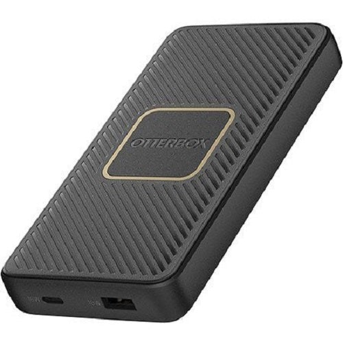 OtterBox Fast Charge Qi Wireless Power Bank 10,000 mAh Black