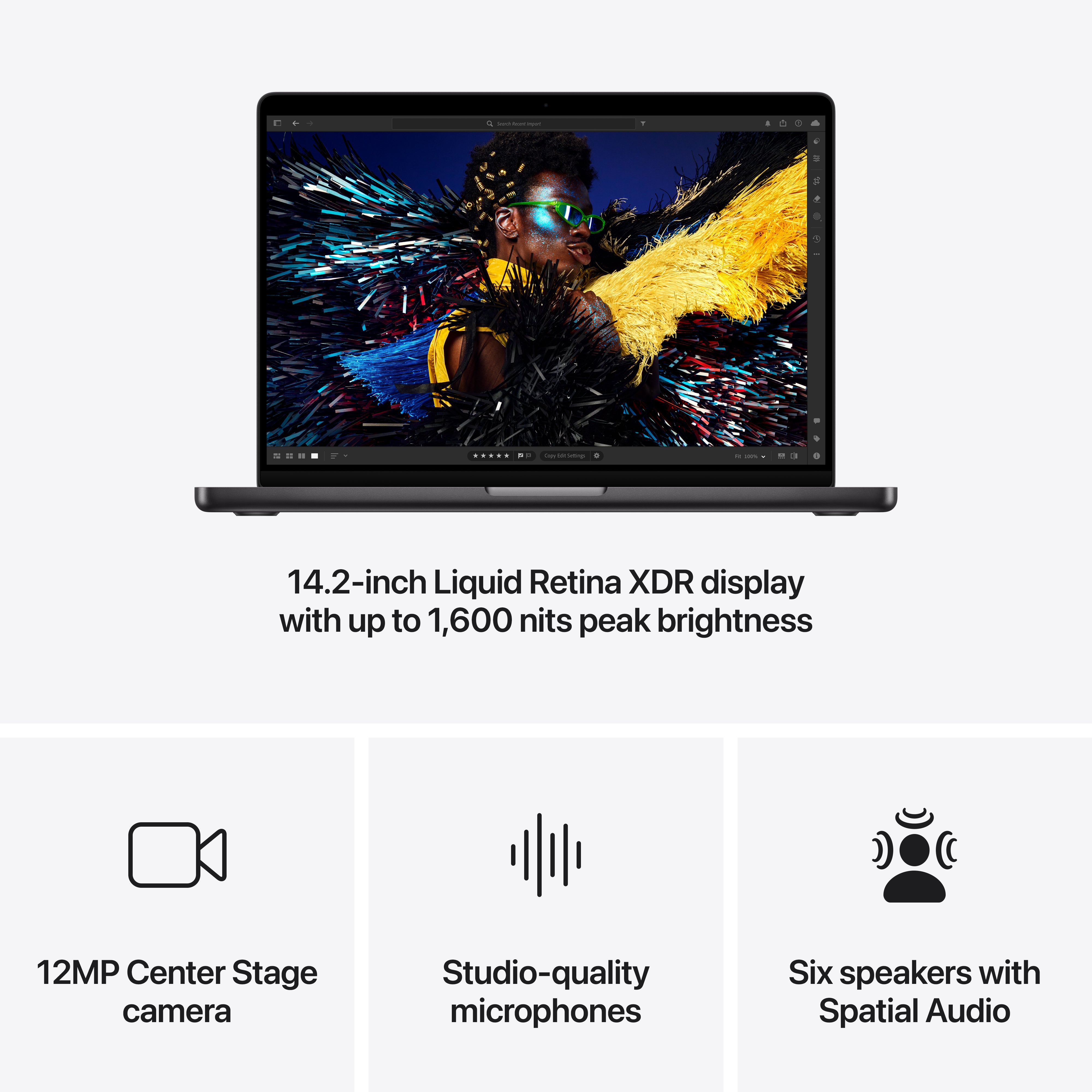 Apple MacBook Pro 14-inch M4 Pro (14-Core CPU 20-Core GPU) 24GB Unified Memory 1TB SSD