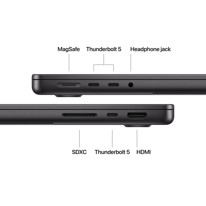 Apple MacBook Pro 14-inch M4 Max (14-Core CPU 32-Core GPU) 36GB Unified Memory 1TB SSD