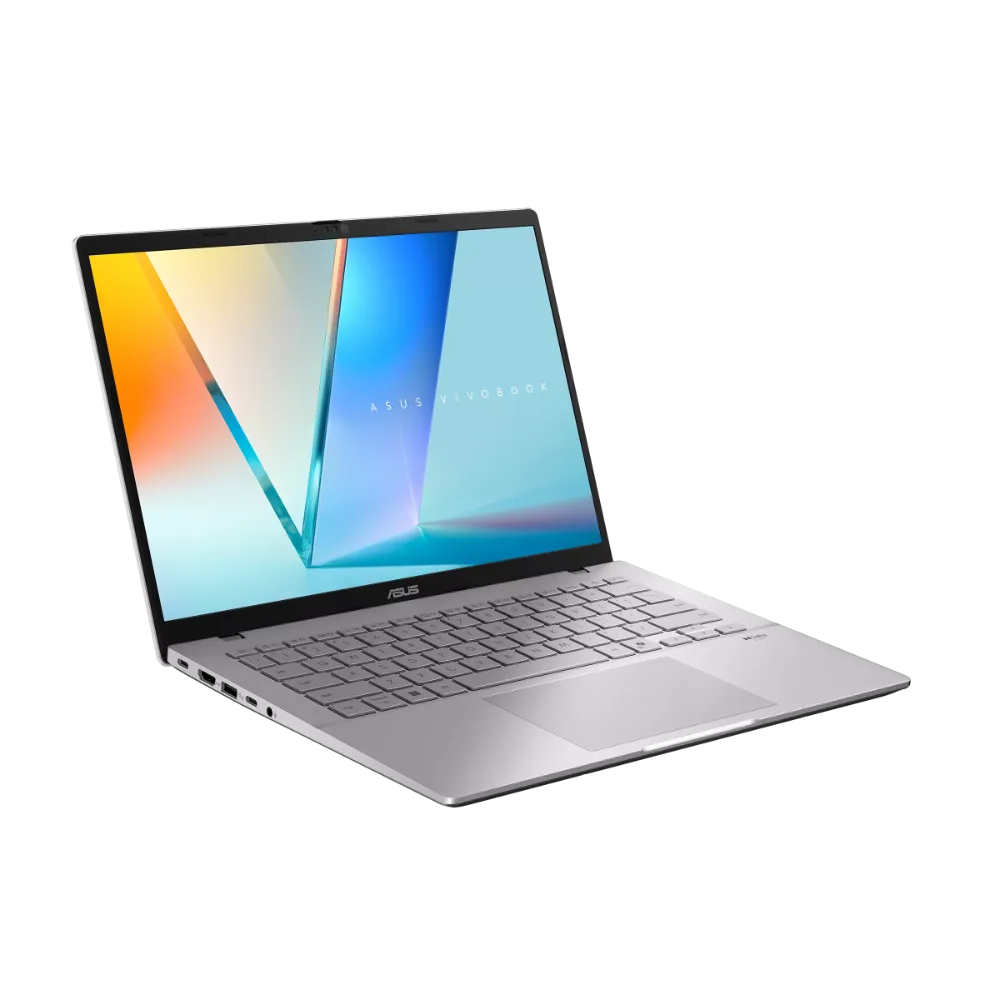 ASUS Vivobook S14, 14" OLED 60Hz / U7 355 (Panther Lake) / DDR5 32GB / 512GB SSD / Cool Silver / Win 11 Home