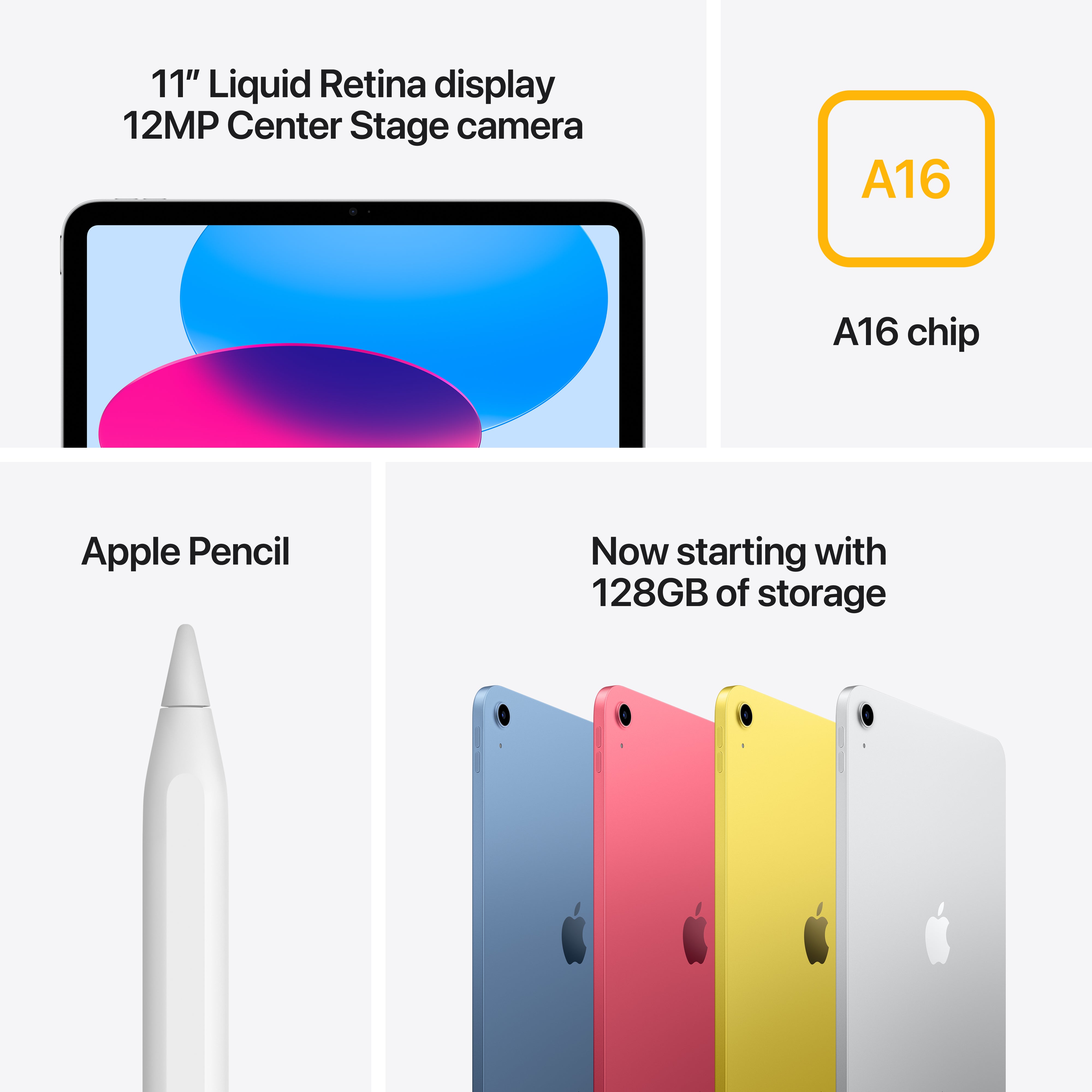 Apple iPad 11 inch Gen 11 A16 Wi-Fi