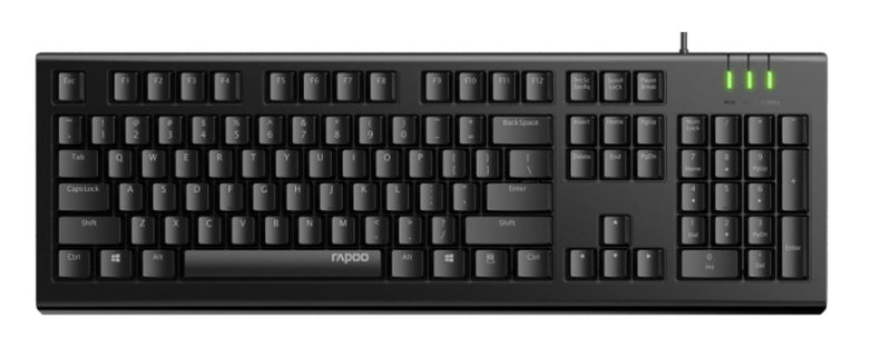 RAPOO NK1800 Wired Keyboard