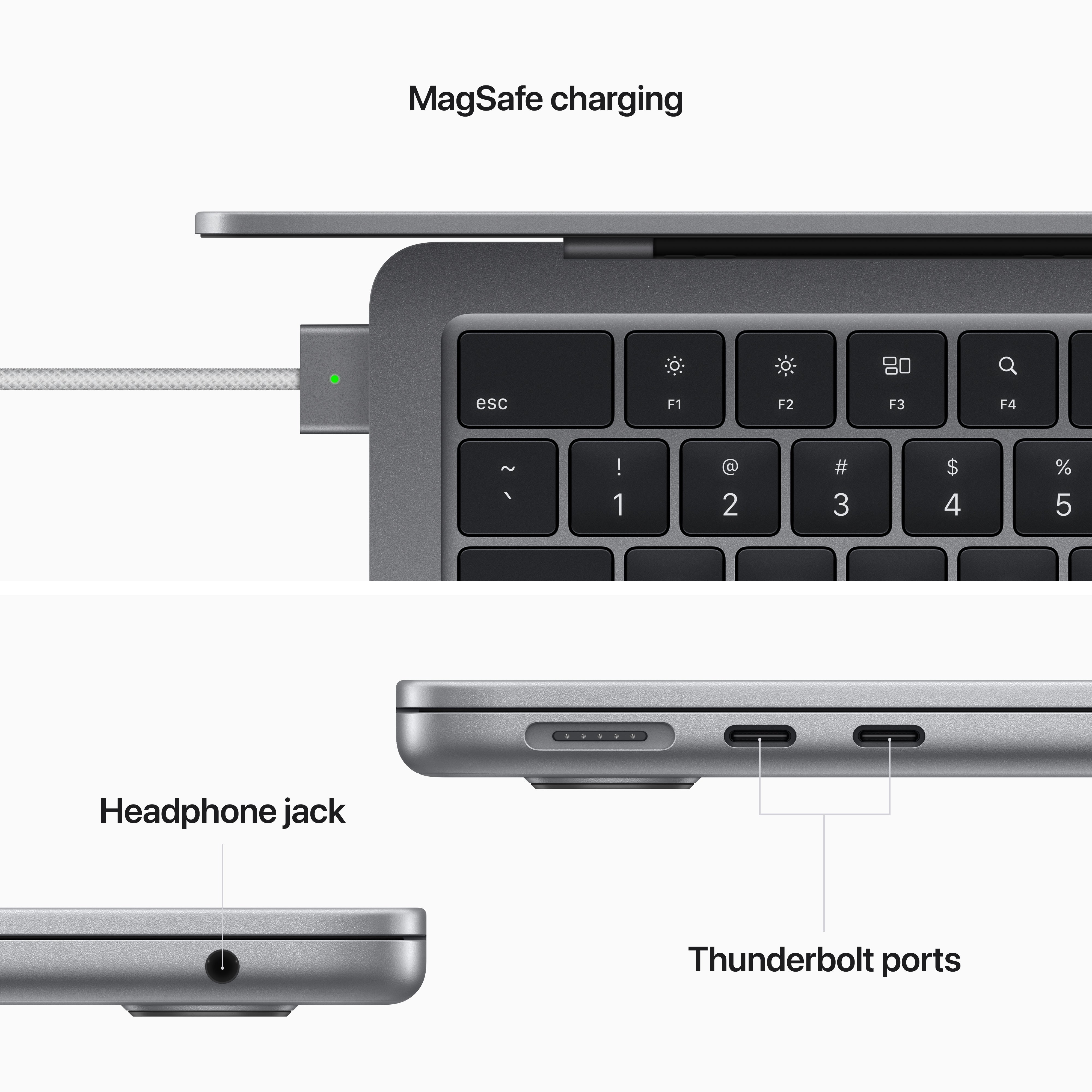 Apple MacBook Air 13.6-inch M2 16GB 256GB SSD - Space Grey