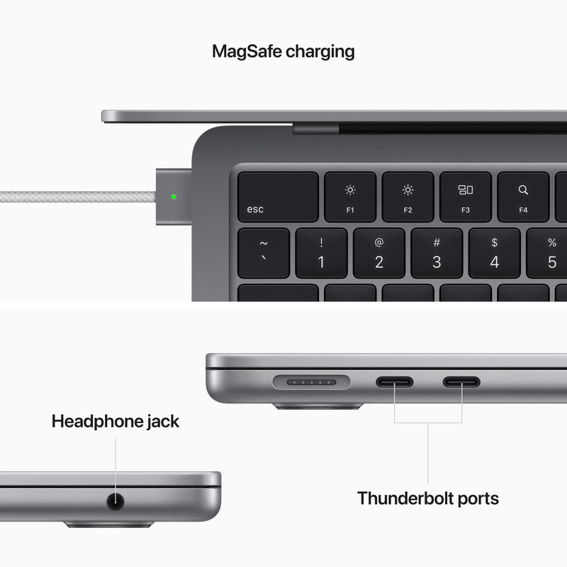Apple MacBook Air 13.6-inch M2 8GB 512GB SSD - Space Grey