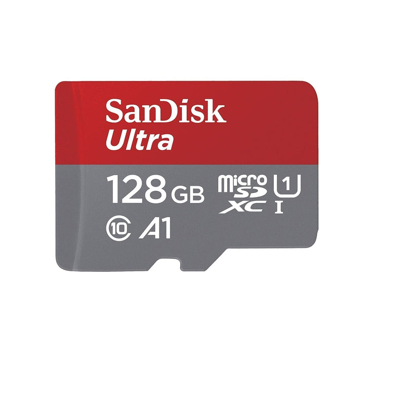 SanDisk Ultra 128GB microSD SDHC SDXC UHS I Memory Card 120MB/s Full HD Class 10 Speed Google Play Store App for Android Smartphone Tablet
